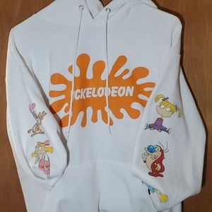 Nickelodeon vintage white hoodie